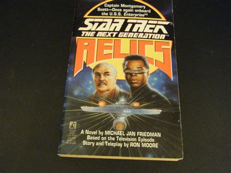 Star Trek The Next Generation Relics By Michael Jan Friedman 1992