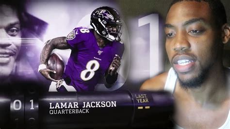 Reacting To 1 Lamar Jackson Top 100 Nfl Players Of 2020 Youtube