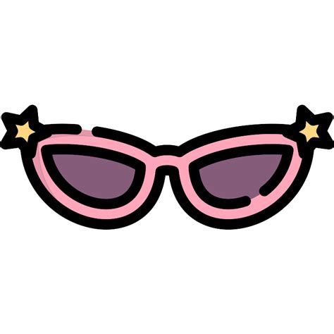 Cat Eye Glasses Sunglasses Vector Svg Icon Svg Repo