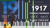 1917 (Ost.1917) - Thomas Newman | Piano Version TUTORIAL - YouTube
