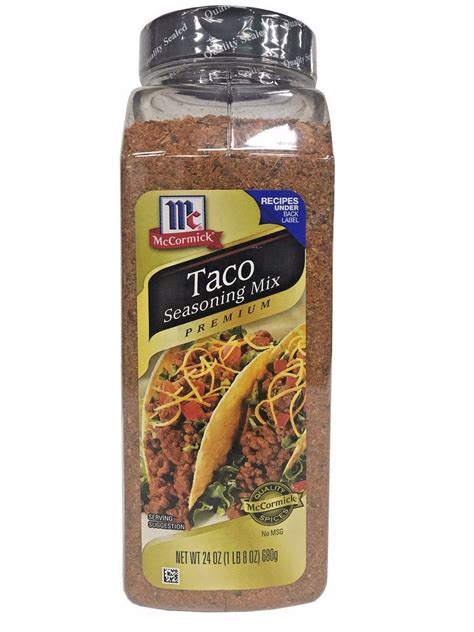 Mccormick Taco Seasoning Mix Premium Quality Spices 24 Oz — Gainmart Premium