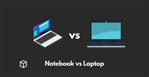 Notebook Vs Laptop What Is The Difference Programming Cube