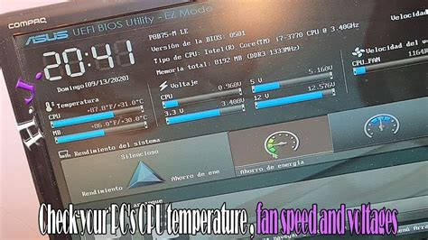 Check Your Pcs Cpu Temperature Core Temp Fan Speed And Voltages Youtube