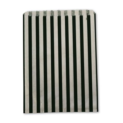 Clearance Black Candy Stripe Paper Bags From Carrier Bag Shop Paper