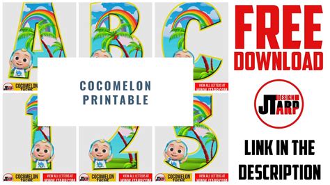 Cocomelon Free Printables Alphabet Letters And Numbers Printable Vlr