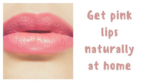 How To Get Pink Lips Permanent Pink Lips At Home 100 Works