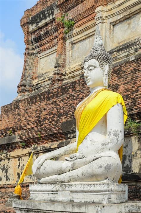 Buddha Ayuthaya Thailand Stock Photo Image Of Park 50256666