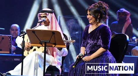 رابح صقر ونوال الكويتية في حفل مشترك Musicnation ميوزيك نايشن