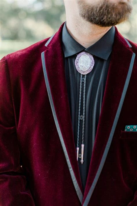 The Trendy Bolo Tie The Perfect Accessory For Your Wedding Suit