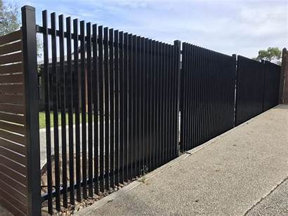 Vertical Slat Fencing Gates Blade Driveway Melbourne