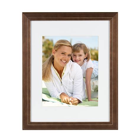 Designovation Kieva Solid Wood Picture Frames Distressed Espresso