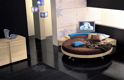 Contemporary Leather Round Beds By Prealpi Digsdigs
