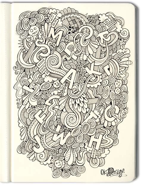 Hand Drawn Doodle Letters On Behance