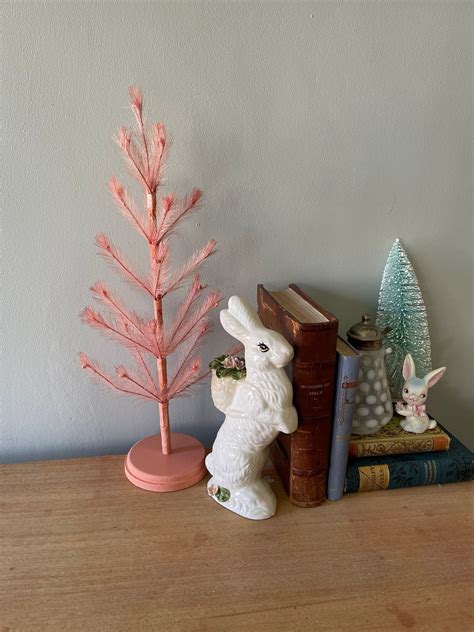 Easter Tree Vintage Inspired Feather Tree Spring Decor Etsy In 2021