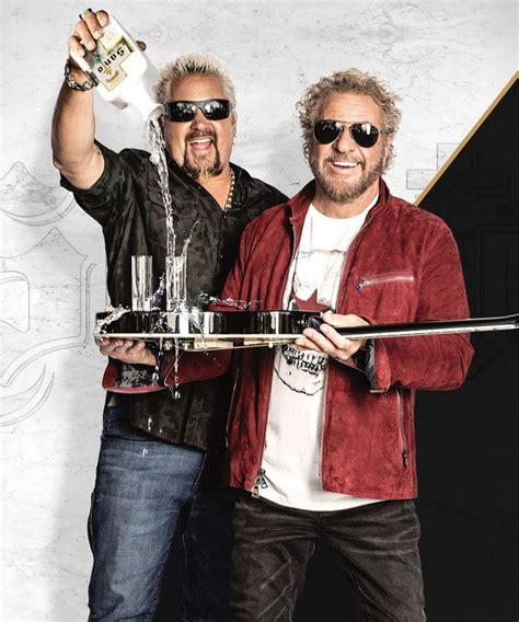 Sammy Hagar And Guy Fieri Dish On Their New Tequila And Their Desert