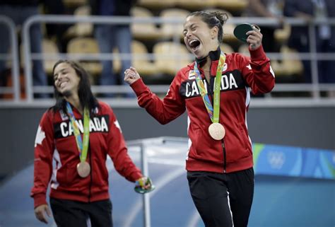 Diver Meaghan Benfeito Reunited With Olympic Medals Lost In Fire Team