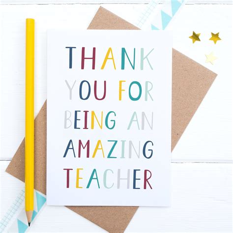 £325 Free Uk Delivery Thank You For Being An Amazing Teacher End