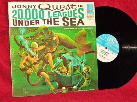 Jonny Quest Leagues Under The Sea Story Record Featuring All