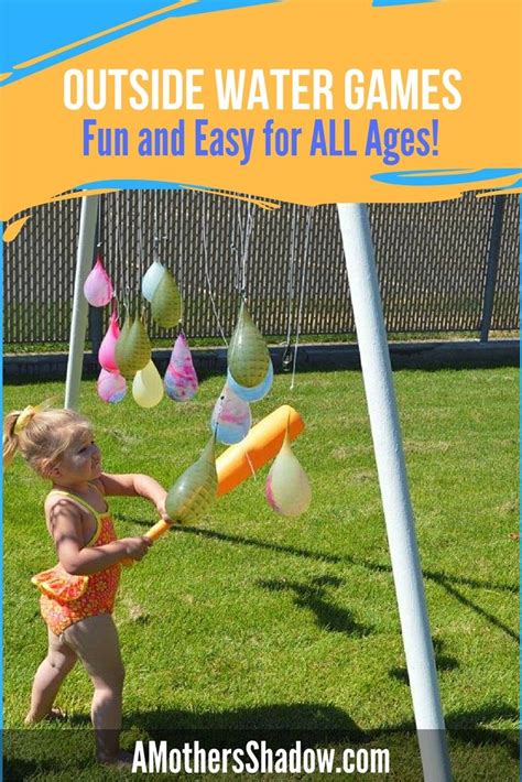 Easy Water Games For Everyone Carnival Games For Kids Kids Party