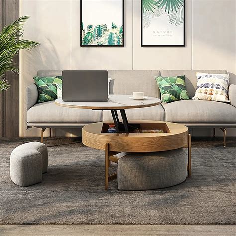 Best Contemporary Lift Top Round Lift Top Coffee Table With Storage