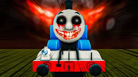 Escape Thomas The Tank Engineexe In Roblox Scary Youtube