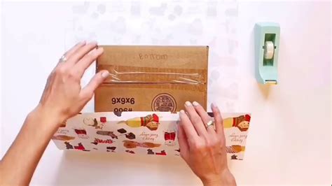 How To Wrap A Box Youtube