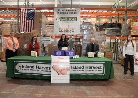 Island Harvest Food Bank Receives Generous Donation For Local Families