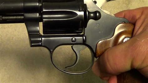 Colt Diamondback 38 Special Revolver Youtube
