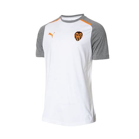 Camisola Puma Valencia Cf Fanswear 2023 2024 White Black Rickie Orange