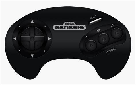 Sega Genesis Controller Vector