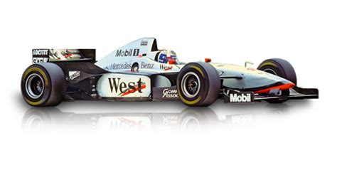 1997: McLaren-Mercedes MP4 -12: In the 1997 season, a silver-coloured car developed jointly with ...