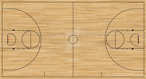 Basketball Court Template By Verasthebrujah On Deviantart