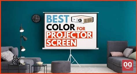 Whats The Best Color For Projector Screen In 2022 Technoqia