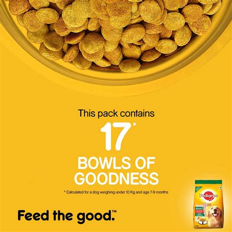 Buy Pedigree Dog Food Adult 100 Vegetarian 12 Kg Online And Get Upto 60