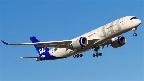 First Sas Airbus A350 Enters Service International Flight Network