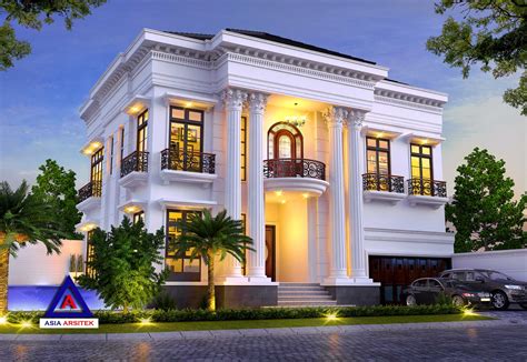 Desain Rumah Classic Klasik Mewah 13 Jasa Arsitek Desain Profesional