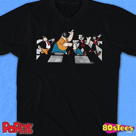 Abbey Road Popeye T Shirt