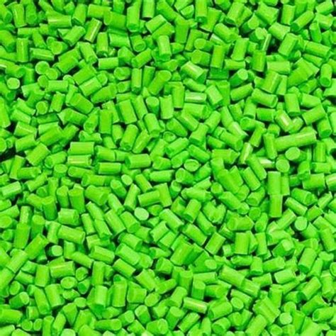 High Impact Resistance Abs Light Green Color Granules For Plastic