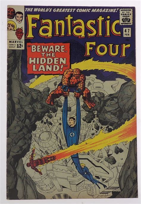 Dig Auction Fantastic Four 47 Fn 1965