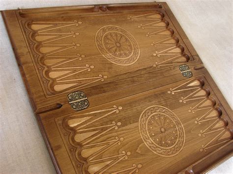 Handmade Backgammon Board Natural Wood Handmade Armenian Etsy Uk
