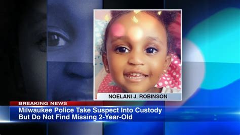 amber alert father of missing 2 year old milwaukee girl neolani robinson arrested girl still