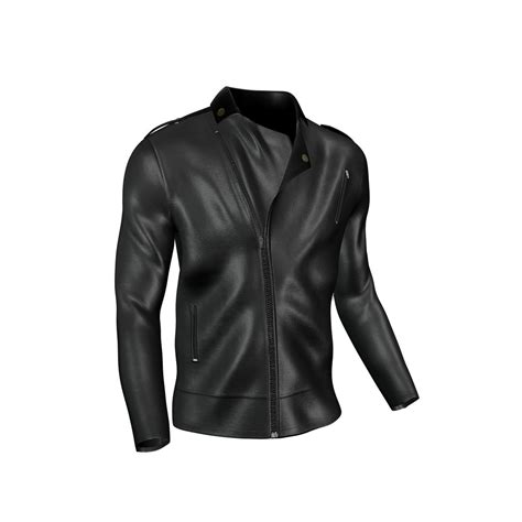3d Leather Jacket Turbosquid 1469342