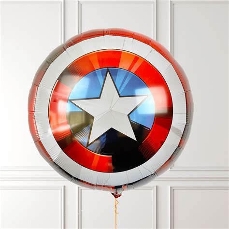 Captain America Avengers Shield Balloon Supershape Balloonbx