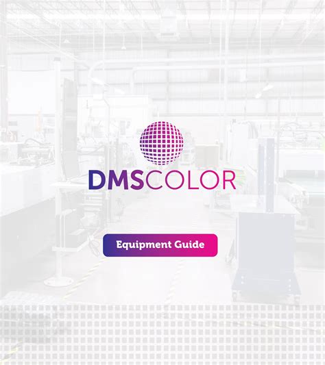 Dms Color Equipment Guide By Dmscolor Issuu