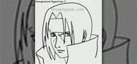 How To Draw Itachi From Naruto Drawing And Illustration