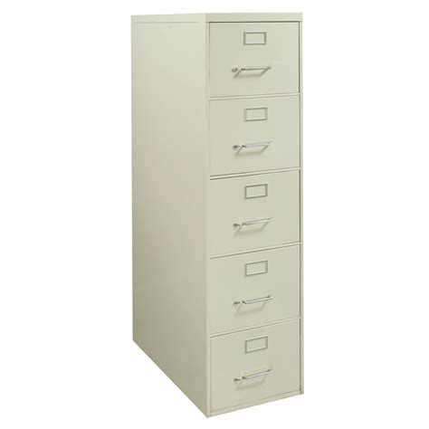 36″ wide, 18″ deep, 65″ high, and comes with a lock. Steelcase Used 5 Drawer Letter Vertical File Cabinet ...