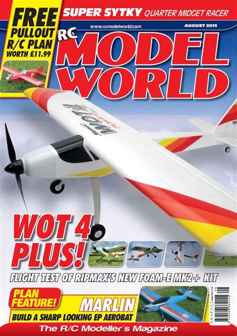 Rc Model World August 2015 Download Digital Copy Magazines And
