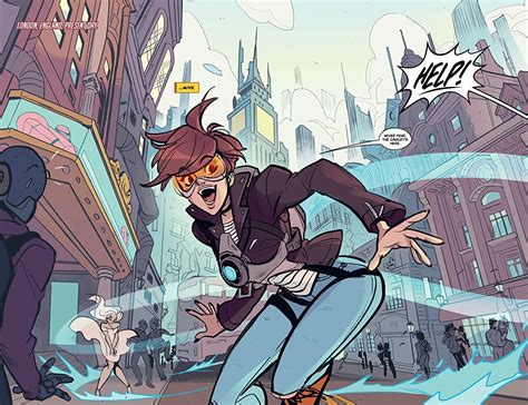 review overwatch tracer london calling 1 — comics bookcase