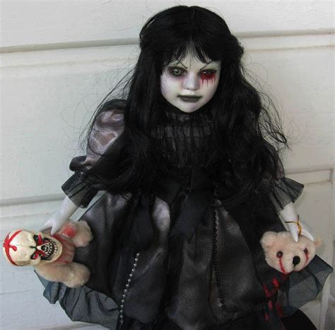 Pin Em Ooak Zombie Babies Creepy Clowns And Gothic Girls By Geri G