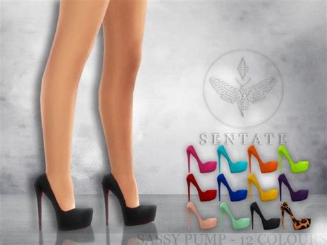 The Sims Resource Sassy Pump By Sentate Sims 4